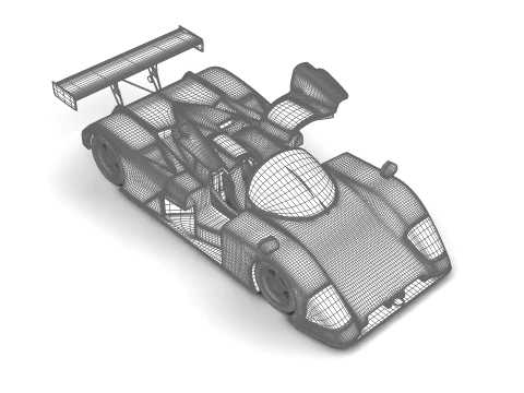 Aston Martin AMR1 Racing 1989 HQ 3D Model