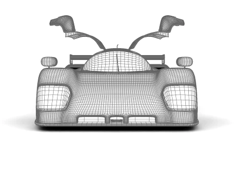 Aston Martin AMR1 Racing 1989 HQ 3D Model