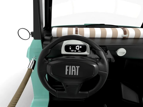 Fiat Topolino Dolcevita 2025 HQ 3D Model