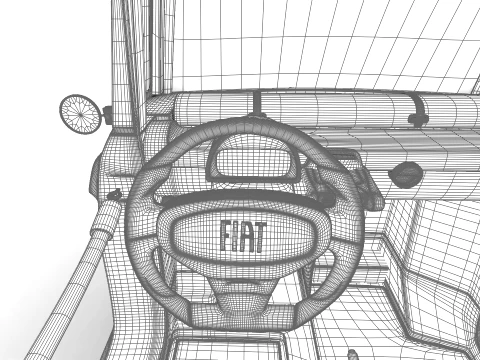 Fiat Topolino Dolcevita 2025 HQ 3D Model
