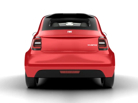Fiat 500 Hybrid Cabrio 2026 3D Model