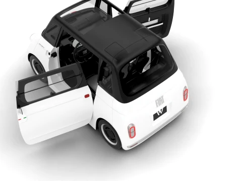 Fiat Topolino Sport 2025 HQ 3D Model
