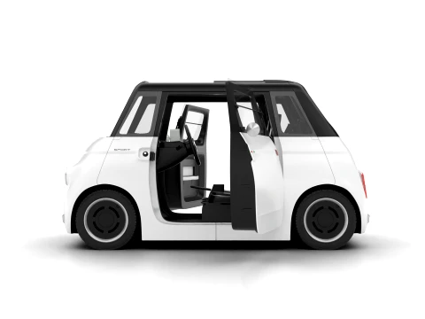 Fiat Topolino Sport 2025 HQ 3D Model