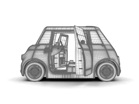 Fiat Topolino Sport 2025 HQ 3D Model