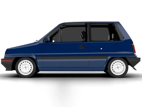 Honda City AA1 1982 3D Model
