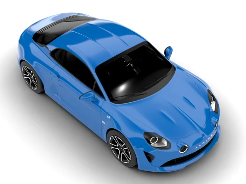 Alpine A110 2018 3D Model