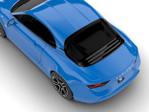 Alpine A110 2018 3D Model