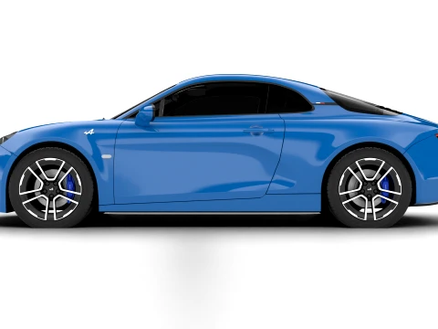 Alpine A110 2018 3D Model