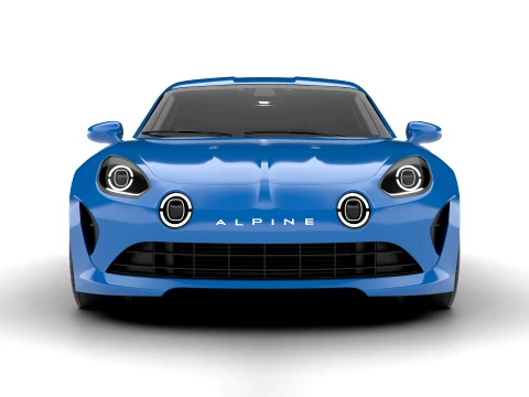 Alpine A110 2018 3D Model