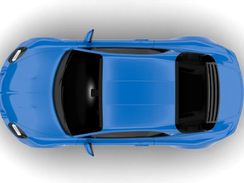 Alpine A110 2018 3D Model