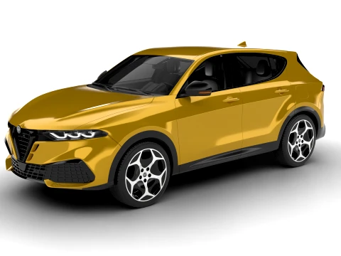 Alfa Romeo Tonale Ibrida Plug-in Hybrid 2026 3D Model