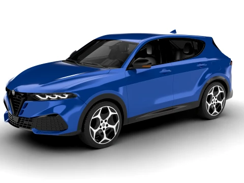 Alfa Romeo Tonale Ibrida Plug-in Hybrid 2026 3D Model