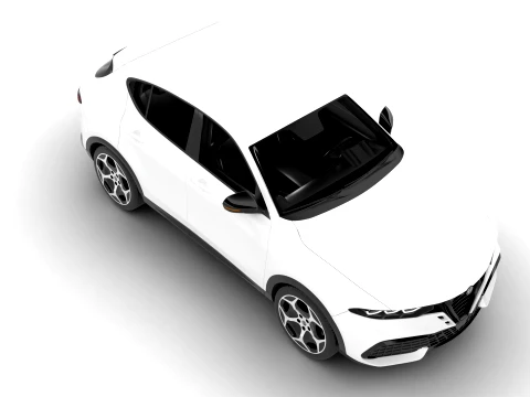Alfa Romeo Tonale Ibrida Plug-in Hybrid 2026 3D Model