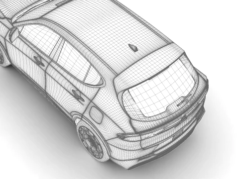Alfa Romeo Tonale Ibrida Plug-in Hybrid 2026 3D Model