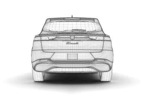 Alfa Romeo Tonale Ibrida Plug-in Hybrid 2026 3D Model
