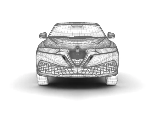 Alfa Romeo Tonale Ibrida Plug-in Hybrid 2026 3D Model