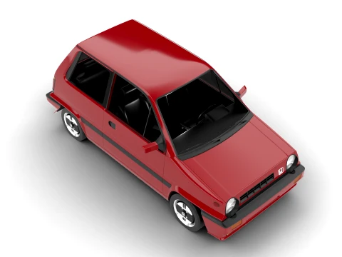 Honda City R 1985 3D Model