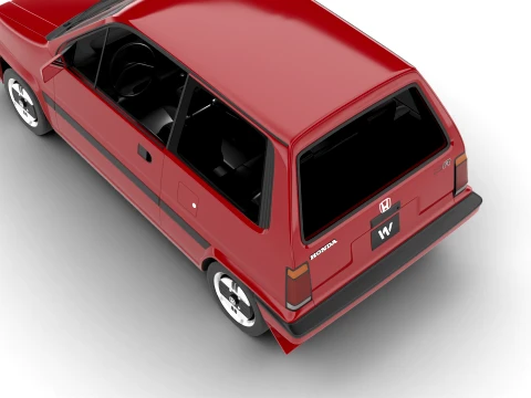 Honda City R 1985 3D Model