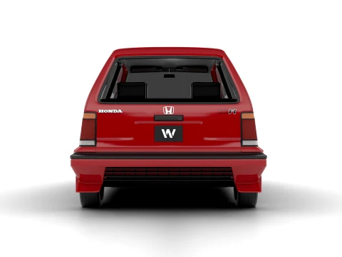 Honda City R 1985 3D Model