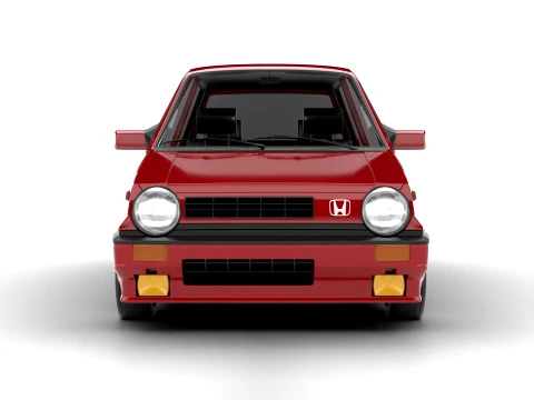 Honda City R 1985 3D Model