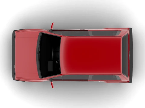 Honda City R 1985 3D Model