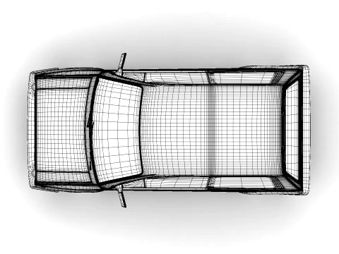 Honda City R 1985 3D Model