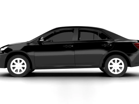 Toyota Allion 2019 3D Model