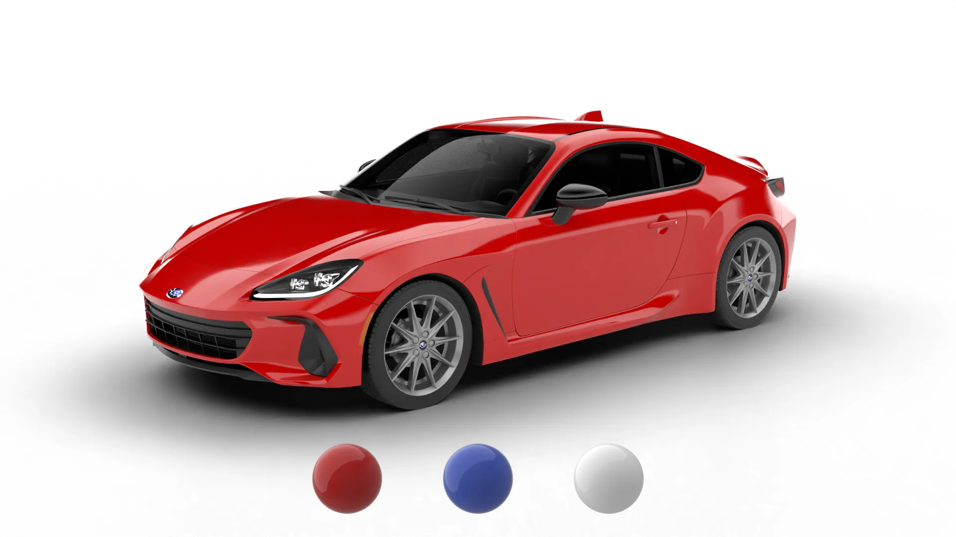 Toyota GR86 2022 3D Model .c4d .max .obj .3ds .fbx .stl .blend 
