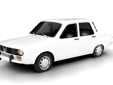 Renault 12 Berlina 1975 3D Model