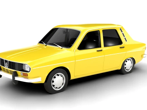 Renault 12 Berlina 1975 3D Model
