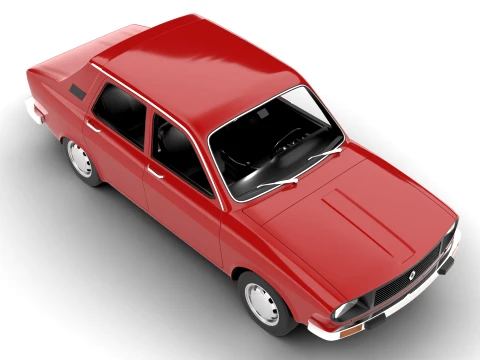 Renault 12 Berlina 1975 3D Model