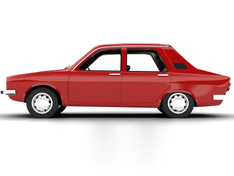 Renault 12 Berlina 1975 3D Model