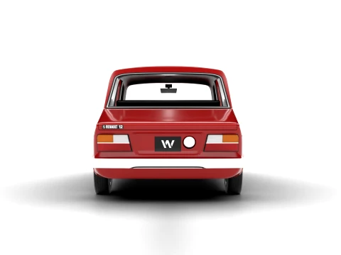 Renault 12 Berlina 1975 3D Model