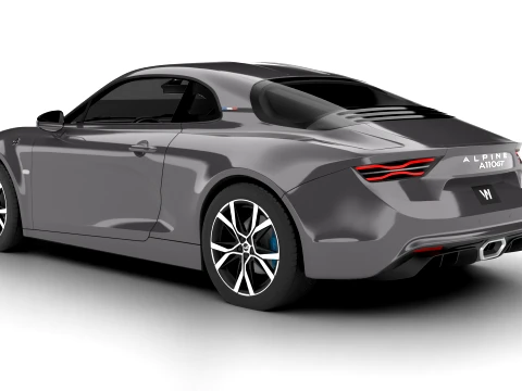 Alpine A110 GT 2022 3D Model