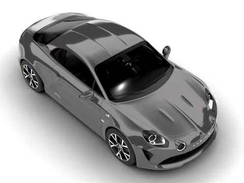 Alpine A110 GT 2022 3D Model