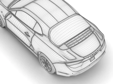 Alpine A110 GT 2022 3D Model