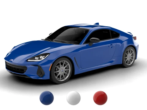 Subaru BRZ 2022 Model 3D