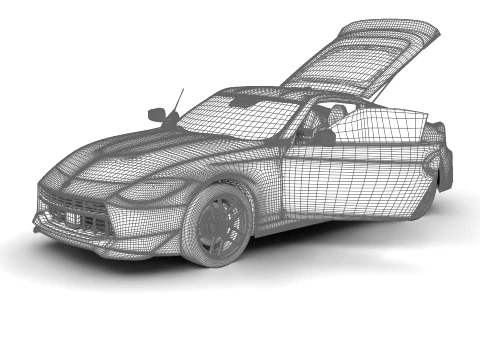Nissan Z Perfomance 2027 HQ 3D Model