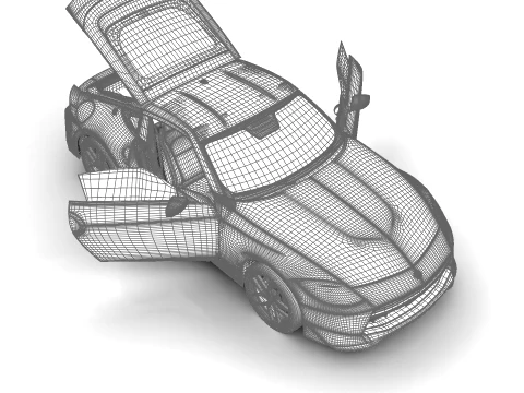 Nissan Z Perfomance 2027 HQ 3D Model