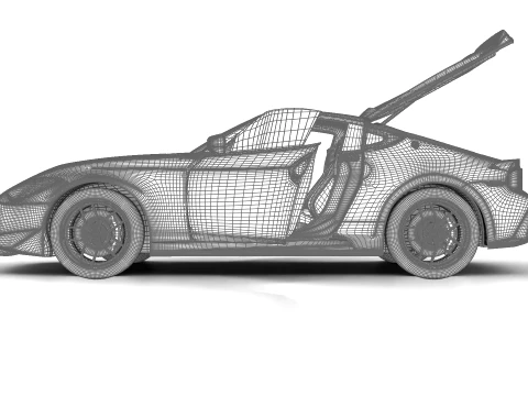 Nissan Z Perfomance 2027 HQ 3D Model
