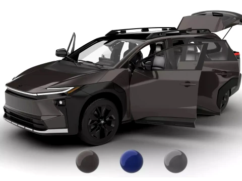 Toyota bZ Woodland 2026 QG Modèle 3D