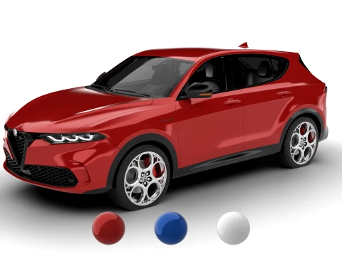 Alfa Romeo Tonale 2026 Modèle 3D
