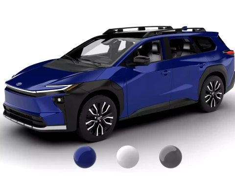 Toyota bZ4X Touring 2026 Modèle 3D