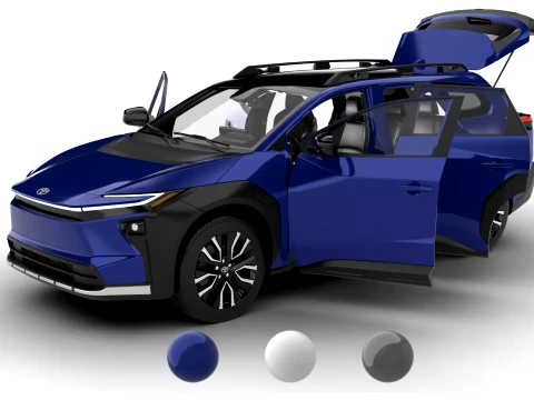 Toyota bZ4X Touring 2026 QG Modèle 3D