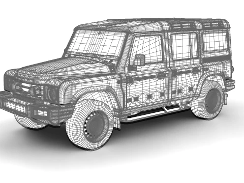 Ineos Grenadier Commercial 2024 3D Model