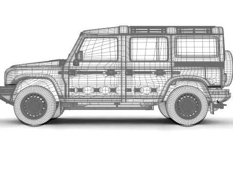 Ineos Grenadier Commercial 2024 3D Model