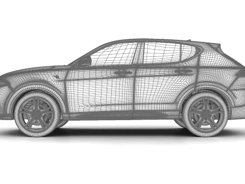 Dodge Hornet 2023 3D Model