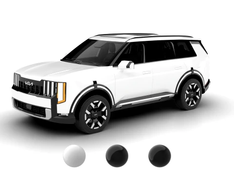 Kia Telluride 2027 Modèle 3D