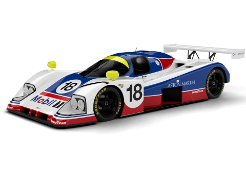 Aston Martin AMR1 1989 Racing 3D Model