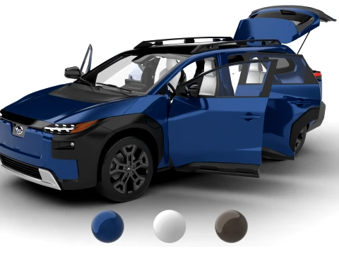 Subaru Trailseeker 2026 HQ Modèle 3D